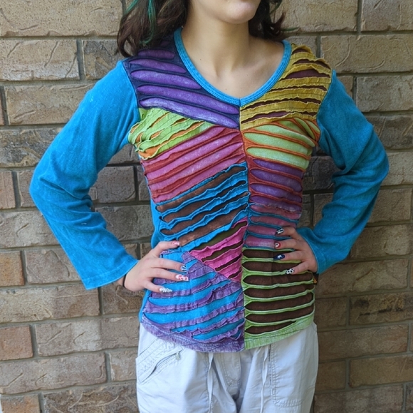 Nepal Fair Trade Top - Picture 1 of 5